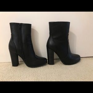 Black Heel Boots